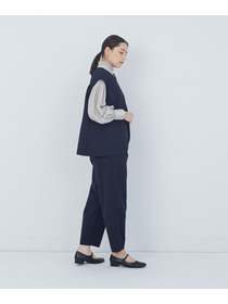 【ADIEU TRISTESSE】｜2BUY10%OFF・3BUY20%OFF｜ギャバジンベスト 詳細画像 ブラック 8