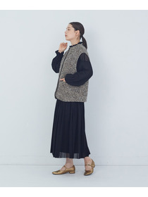 【ADIEU TRISTESSE】ラメループツイードベスト 詳細画像 ブラック系その他 6