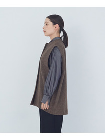 【ADIEU TRISTESSE】｜2BUY10%OFF・3BUY20%OFF｜ウールジレ 詳細画像 ネイビー 6