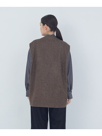 【ADIEU TRISTESSE】｜2BUY10%OFF・3BUY20%OFF｜ウールジレ 詳細画像 ネイビー 7