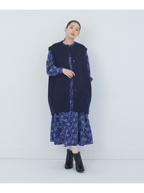 【ADIEU TRISTESSE】｜2BUY10%OFF・3BUY20%OFF｜ウールジレ 詳細画像 ネイビー 8