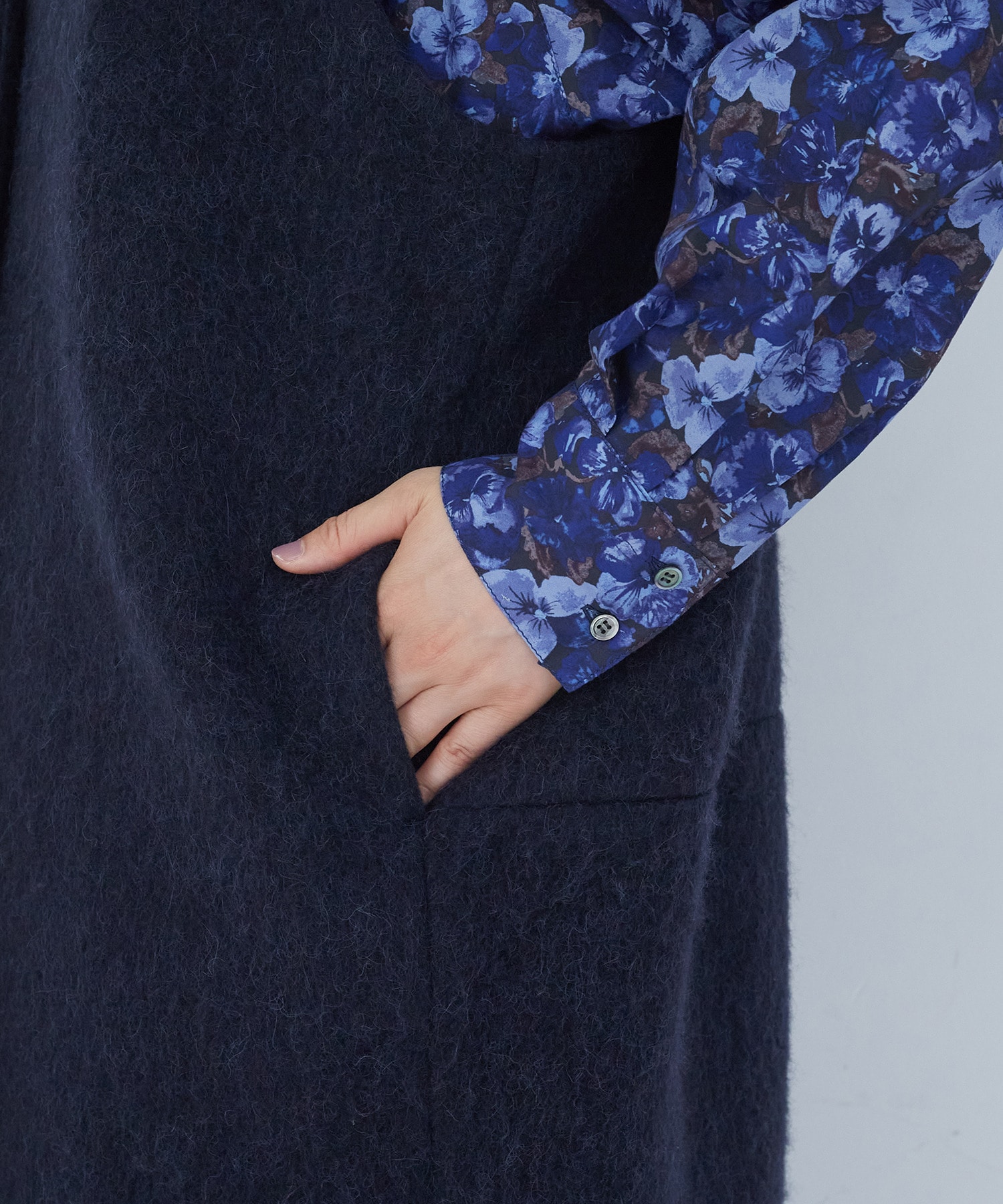 【ADIEU TRISTESSE】｜2BUY10%OFF・3BUY20%OFF｜ウールジレ 詳細画像 ネイビー 18