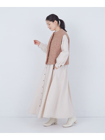 【ADIEU TRISTESSE】｜2BUY10%OFF・3BUY20%OFF｜MIXツイードベスト 詳細画像 グレー系その他 10