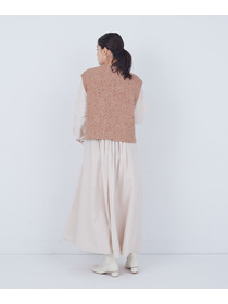 【ADIEU TRISTESSE】｜2BUY10%OFF・3BUY20%OFF｜MIXツイードベスト 詳細画像 グレー系その他 11