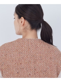 【ADIEU TRISTESSE】｜2BUY10%OFF・3BUY20%OFF｜MIXツイードベスト 詳細画像 グレー系その他 16