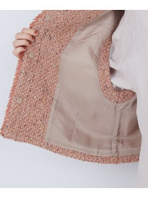 【ADIEU TRISTESSE】｜2BUY10%OFF・3BUY20%OFF｜MIXツイードベスト 詳細画像 グレー系その他 18