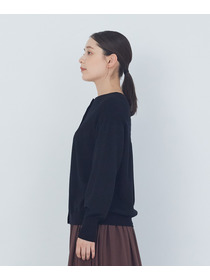 【ADIEU TRISTESSE】キュウシンリブカラフル釦カーディガン 詳細画像 ブラック 11