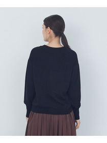 【ADIEU TRISTESSE】キュウシンリブカラフル釦カーディガン 詳細画像 ブラック 12