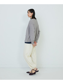 【ADIEU TRISTESSE】キュウシンリブカラフル釦カーディガン 詳細画像 ブラック 14