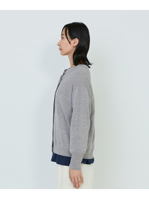 【ADIEU TRISTESSE】キュウシンリブカラフル釦カーディガン 詳細画像 ブラック 18