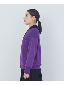 【ADIEU TRISTESSE】キュウシンリブカラフル釦カーディガン 詳細画像 ブラック 5