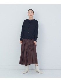 【ADIEU TRISTESSE】キュウシンリブカラフル釦カーディガン 詳細画像 ブラック 7