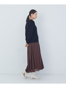 【ADIEU TRISTESSE】キュウシンリブカラフル釦カーディガン 詳細画像 ブラック 8