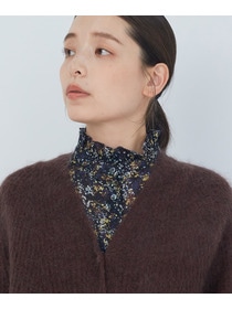 【ADIEU TRISTESSE】｜2BUY10%OFF・3BUY20%OFF｜モヘヤラム起毛片畦カーディガン 詳細画像 ブラウン 19