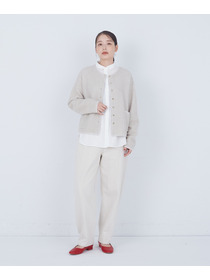 【ADIEU TRISTESSE】｜2BUY10%OFF・3BUY20%OFF｜【11月お気に入り登録ブランド内5位】ラメ×アルパカウールラーベン柄カーディガン 詳細画像 ネイビー 2