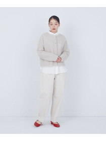 【ADIEU TRISTESSE】｜2BUY10%OFF・3BUY20%OFF｜【11月お気に入り登録ブランド内5位】ラメ×アルパカウールラーベン柄カーディガン 詳細画像 ネイビー 3