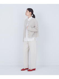 【ADIEU TRISTESSE】｜2BUY10%OFF・3BUY20%OFF｜【11月お気に入り登録ブランド内5位】ラメ×アルパカウールラーベン柄カーディガン 詳細画像 ネイビー 4
