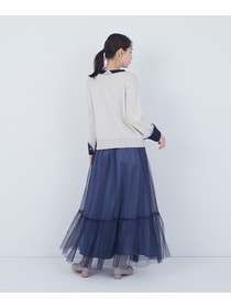 【ADIEU TRISTESSE】【2way】トロンプルイユカーディガン 詳細画像 ブラック 15