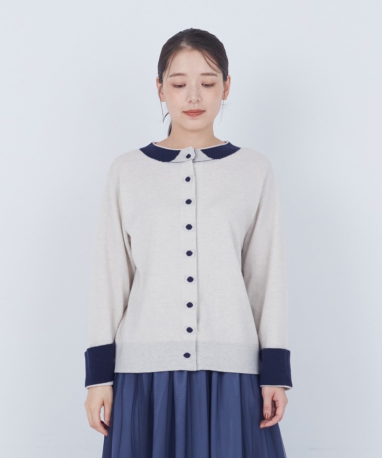 【ADIEU TRISTESSE】【2way】トロンプルイユカーディガン 詳細画像 ブラック 16