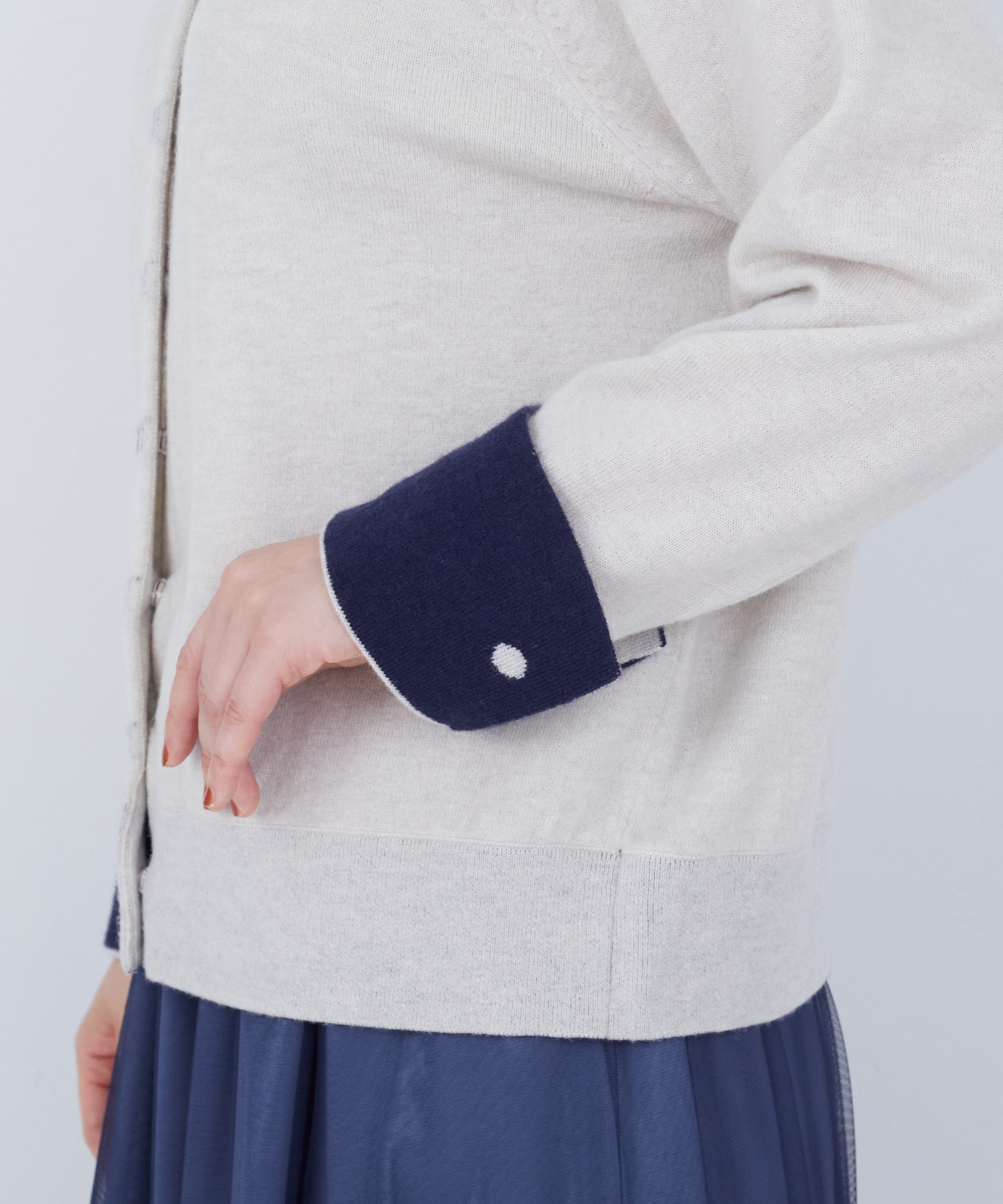 【ADIEU TRISTESSE】【2way】トロンプルイユカーディガン 詳細画像 ブラック 27