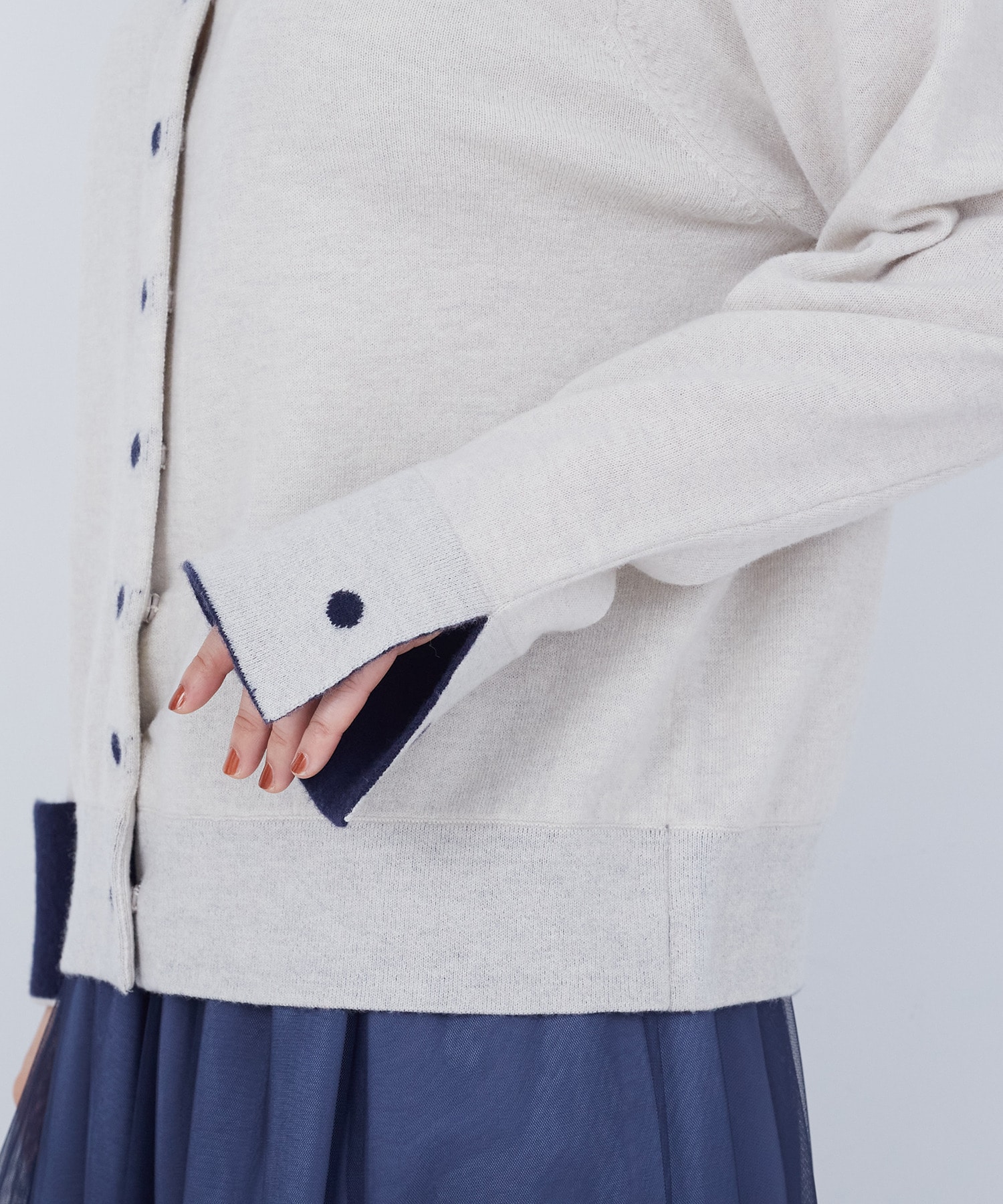 【ADIEU TRISTESSE】【2way】トロンプルイユカーディガン 詳細画像 ブラック 28