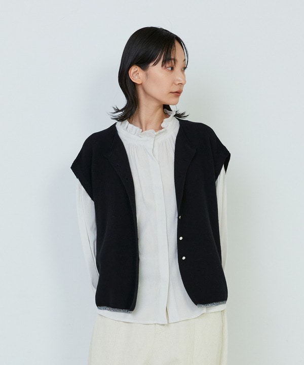 WEANERSガーターメラインベスト 詳細画像 ブラック 1