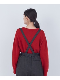 【ADIEU TRISTESSE】ラムウールホールガーメントプルオーバー 詳細画像 ブラック 12