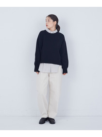 【ADIEU TRISTESSE】ラムウールホールガーメントプルオーバー 詳細画像 ブラック 13