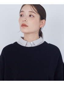 【ADIEU TRISTESSE】ラムウールホールガーメントプルオーバー 詳細画像 ブラック 19