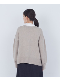 【ADIEU TRISTESSE】ラムウールホールガーメントプルオーバー 詳細画像 ブラック 6