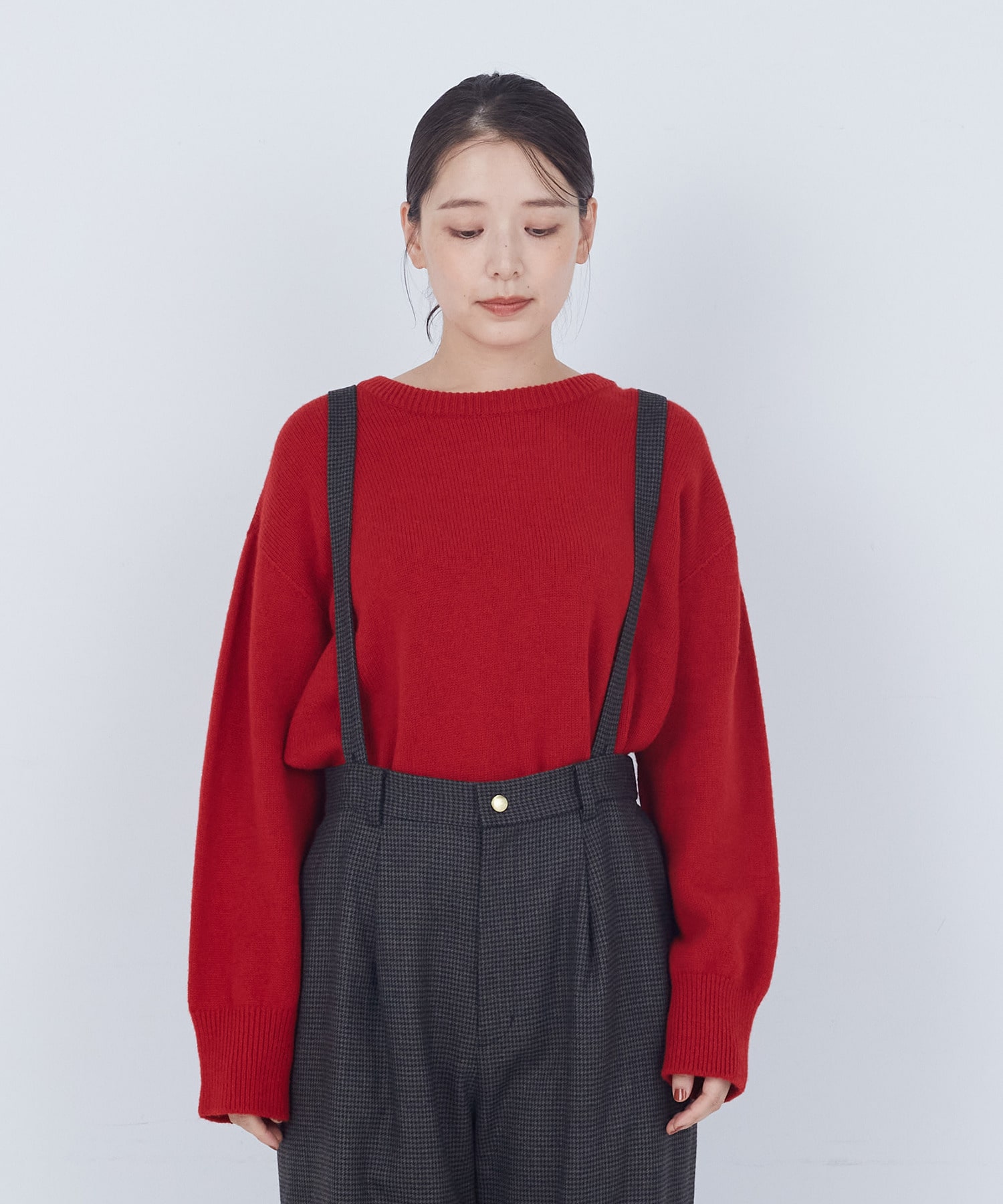 【ADIEU TRISTESSE】ラムウールホールガーメントプルオーバー 詳細画像 ブラック 10