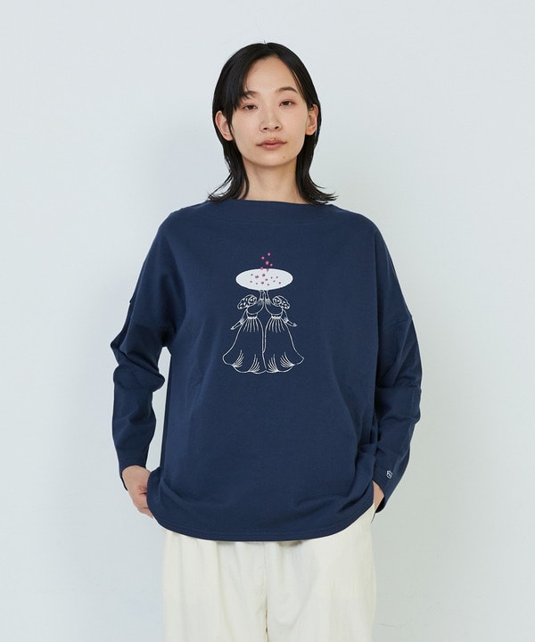【杉本さなえさんコラボ】星座プリントロングスリーブＴシャツ星座プリントロングスリーブＴシャツ