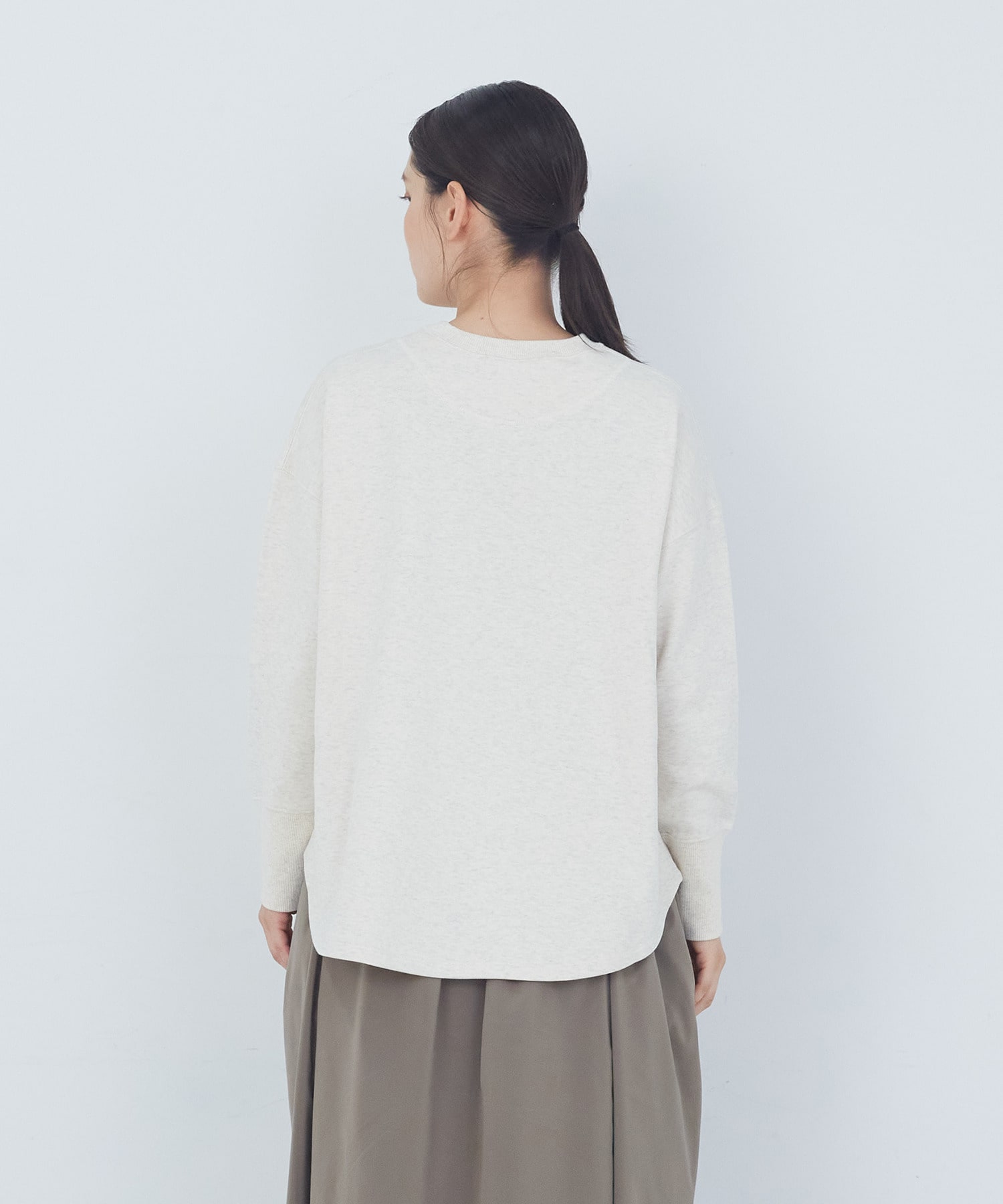 【ADIEU TRISTESSE】【杉本さなえさんコラボ】星座プリント裏毛プルオーバー 詳細画像 オートミール 12