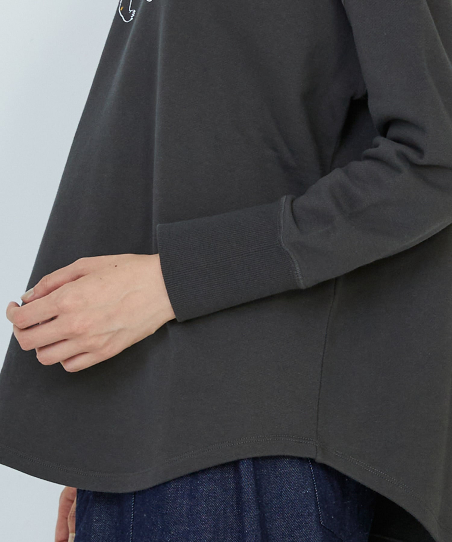 【ADIEU TRISTESSE】【杉本さなえさんコラボ】星座プリント裏毛プルオーバー 詳細画像 オートミール 21