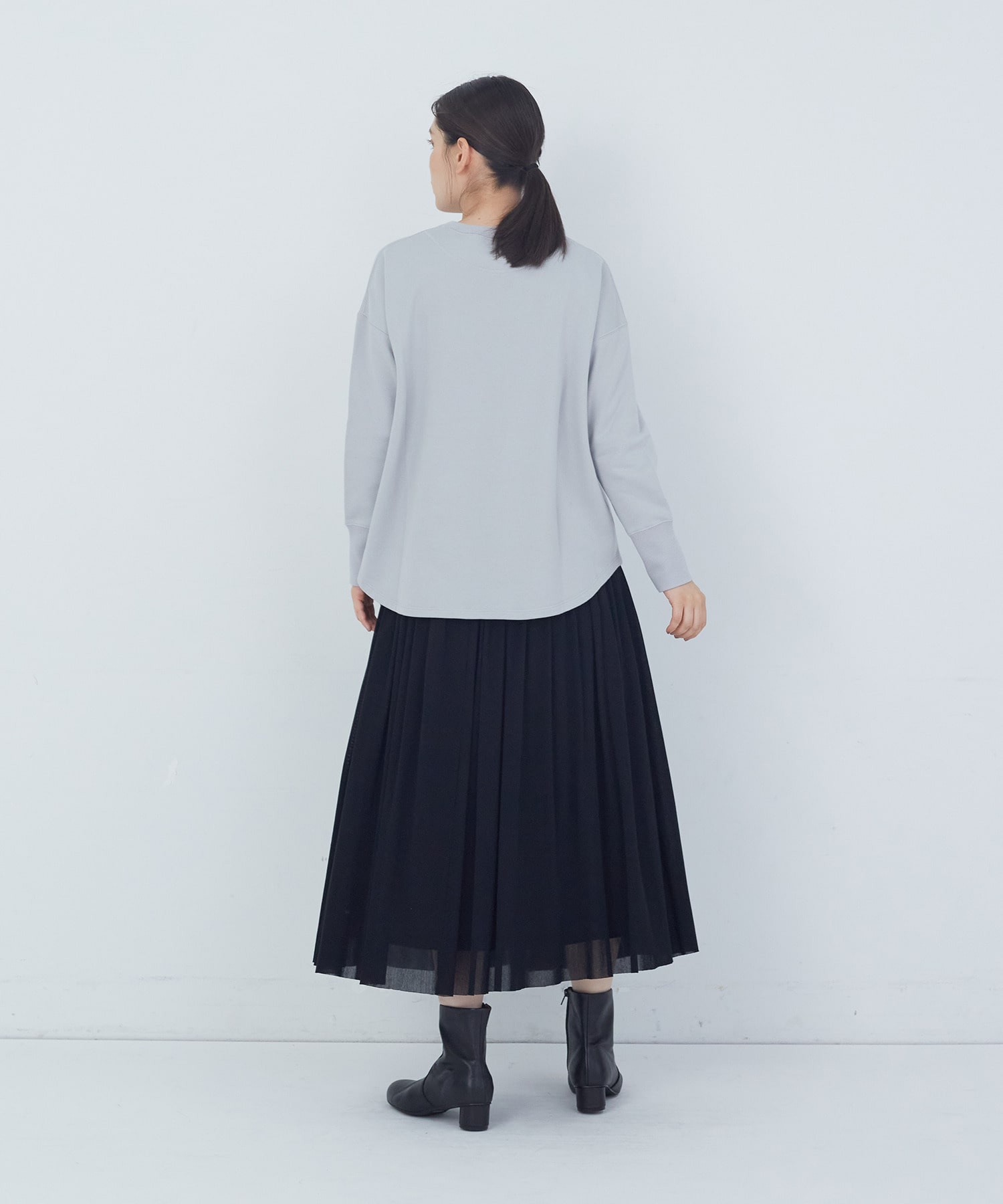 【ADIEU TRISTESSE】【杉本さなえさんコラボ】星座プリント裏毛プルオーバー 詳細画像 オートミール 3