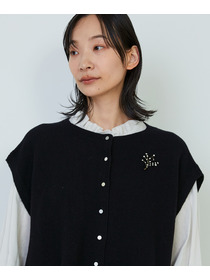 【ADIEU TRISTESSE】星とばしブローチ 詳細画像 オフホワイト 5