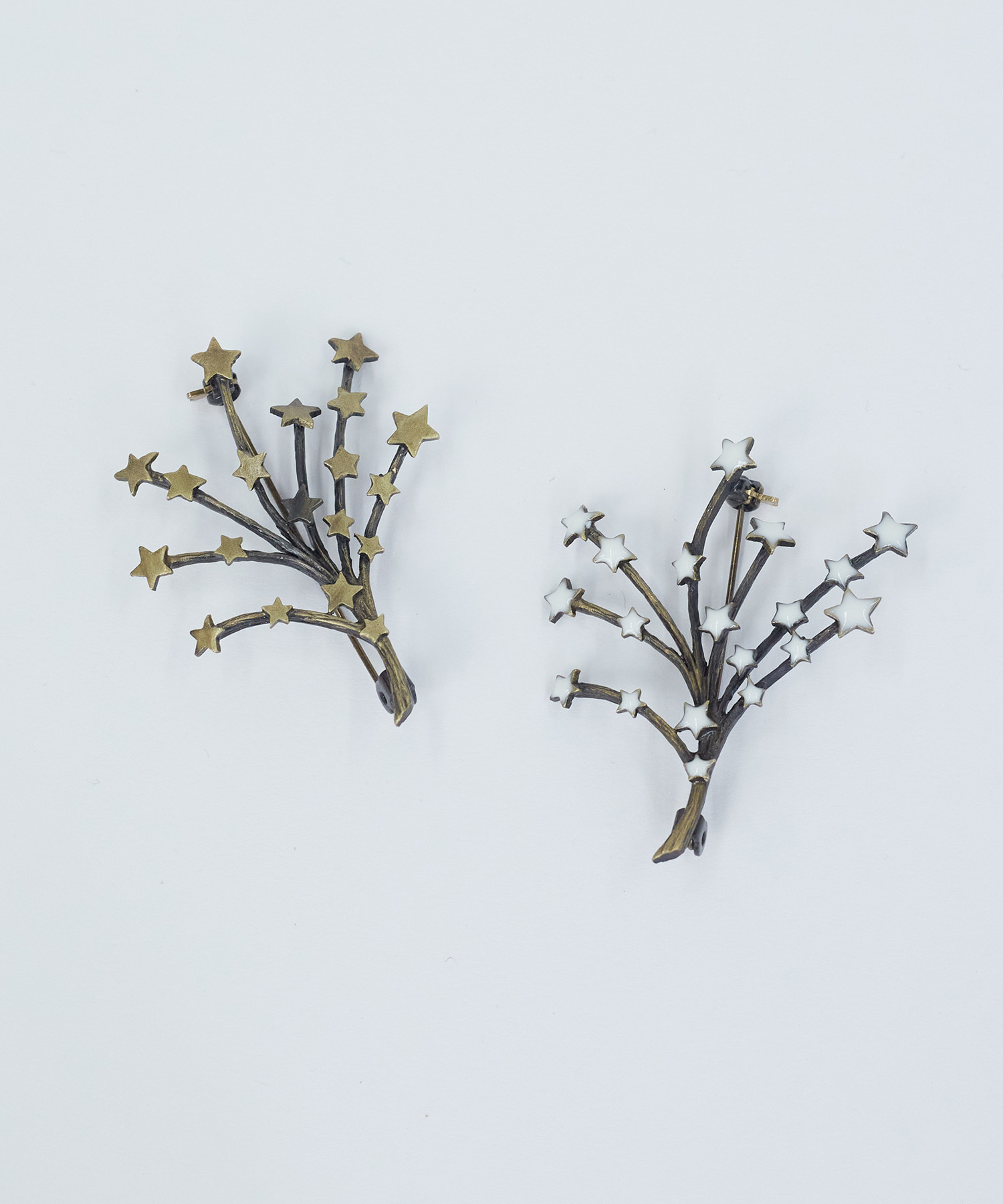 【ADIEU TRISTESSE】星とばしブローチ 詳細画像 オフホワイト 1