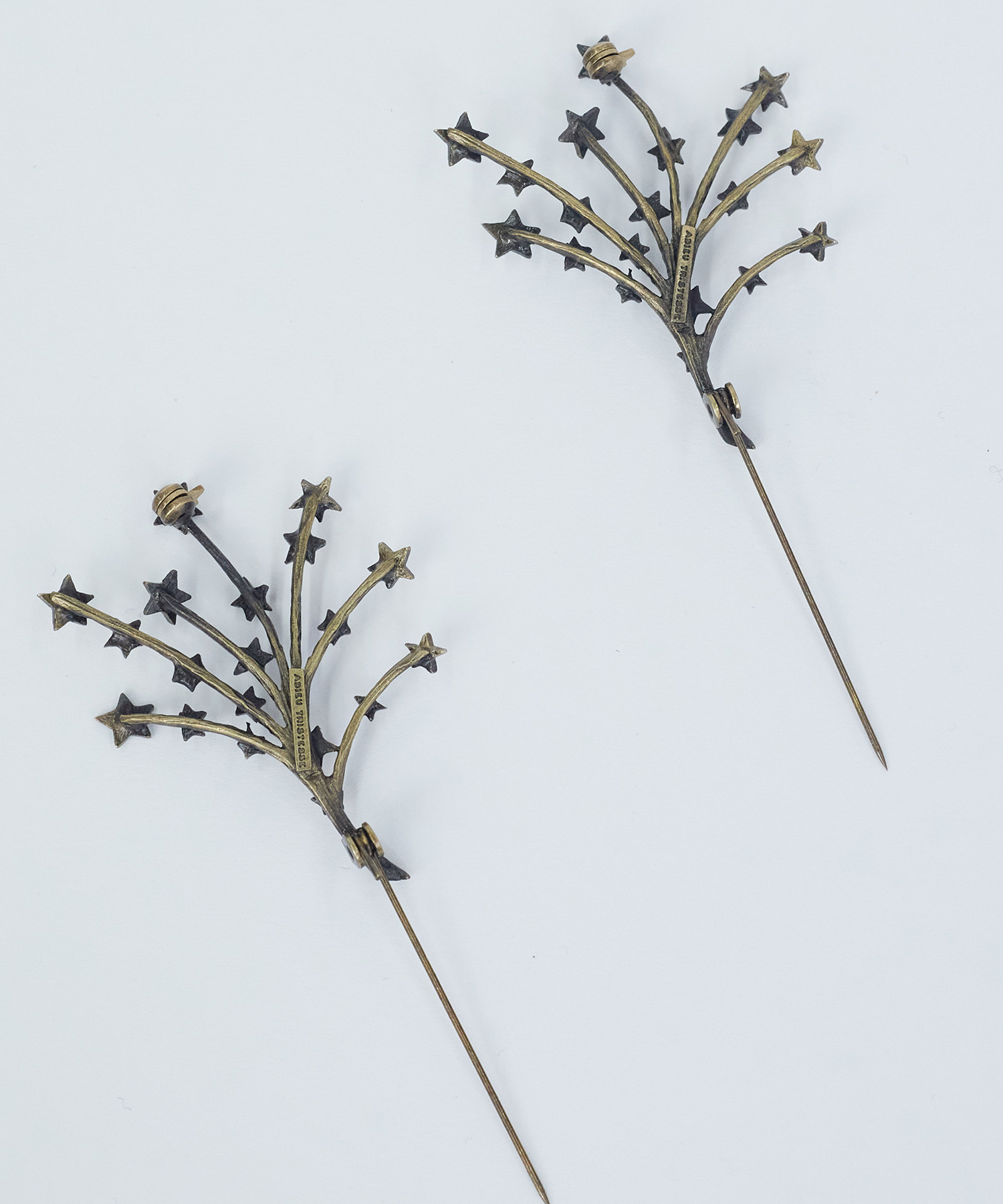 【ADIEU TRISTESSE】星とばしブローチ 詳細画像 オフホワイト 2