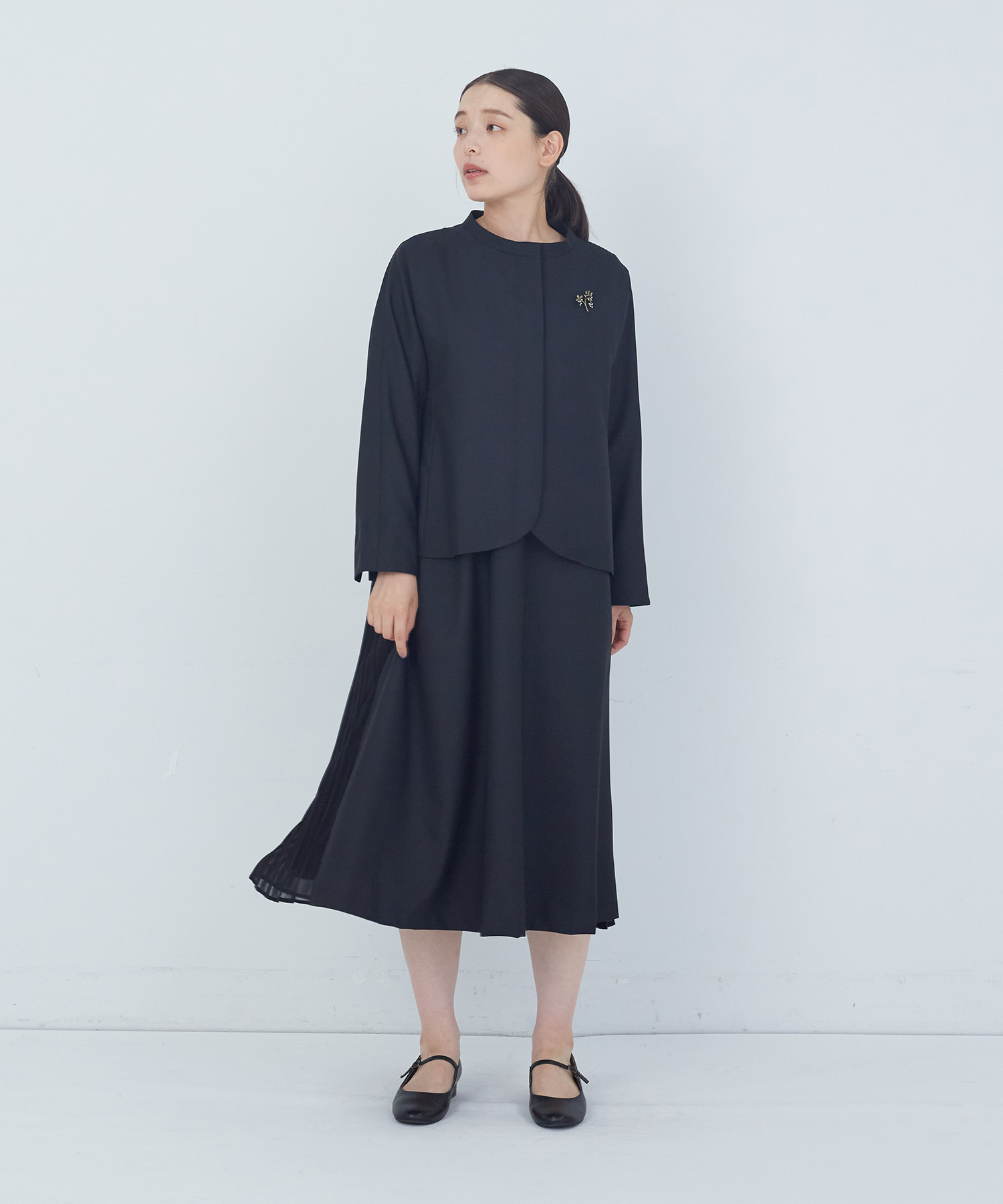 【ADIEU TRISTESSE】実揺らしブローチ 詳細画像 オフホワイト 3