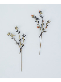 【ADIEU TRISTESSE】パーチモチーフブローチ 詳細画像 レンガ 6