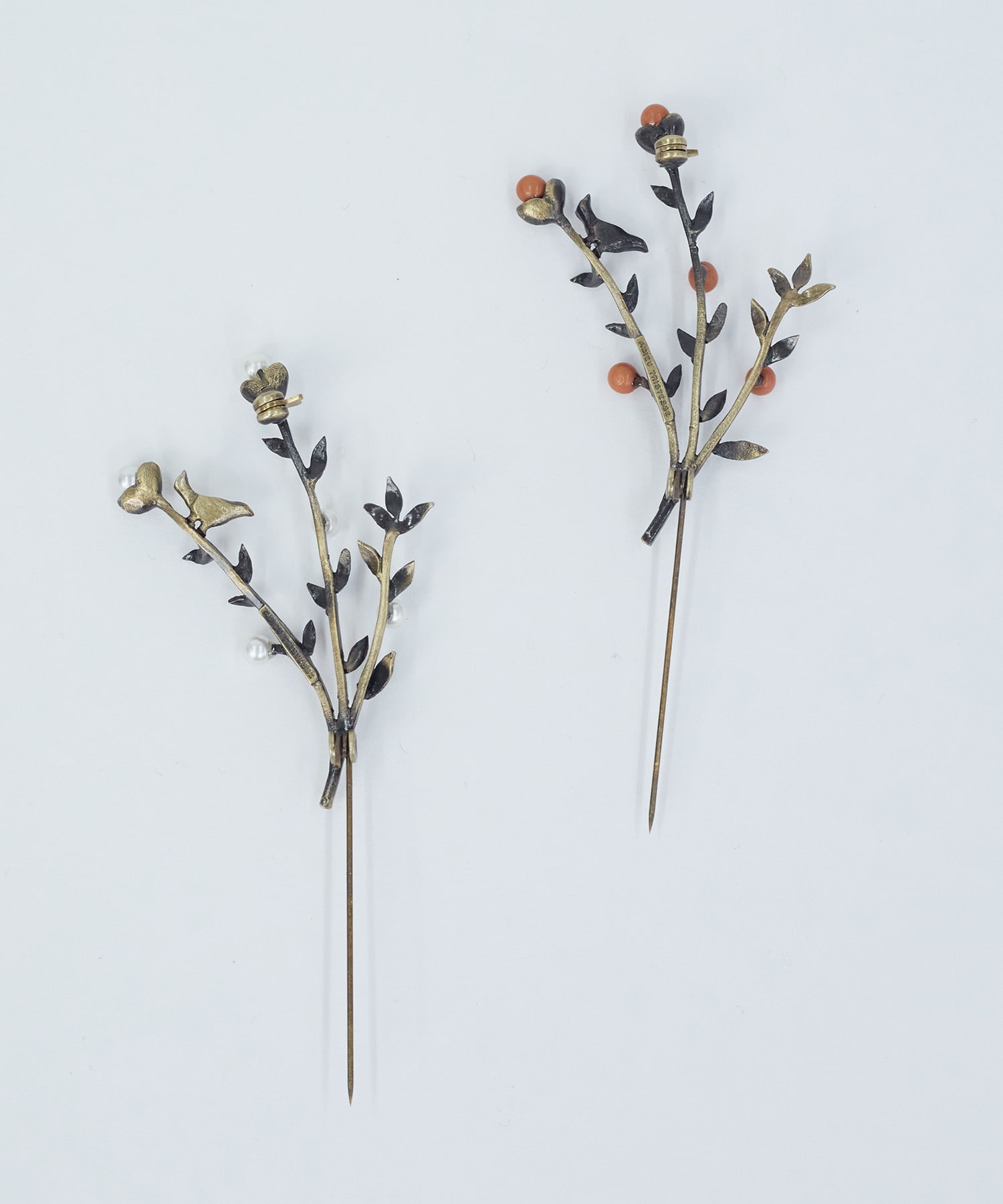 【ADIEU TRISTESSE】パーチモチーフブローチ 詳細画像 レンガ 6