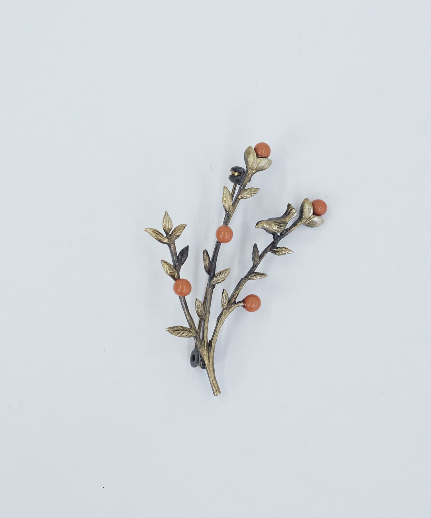 【ADIEU TRISTESSE】パーチモチーフブローチ 詳細画像 レンガ 1