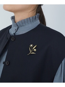 【ADIEU TRISTESSE】｜2BUY10%OFF・3BUY20%OFF｜ペアフラワーブローチ 詳細画像 マルチ 3