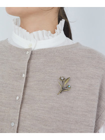 【ADIEU TRISTESSE】｜2BUY10%OFF・3BUY20%OFF｜ペアフラワーブローチ 詳細画像 マルチ 5