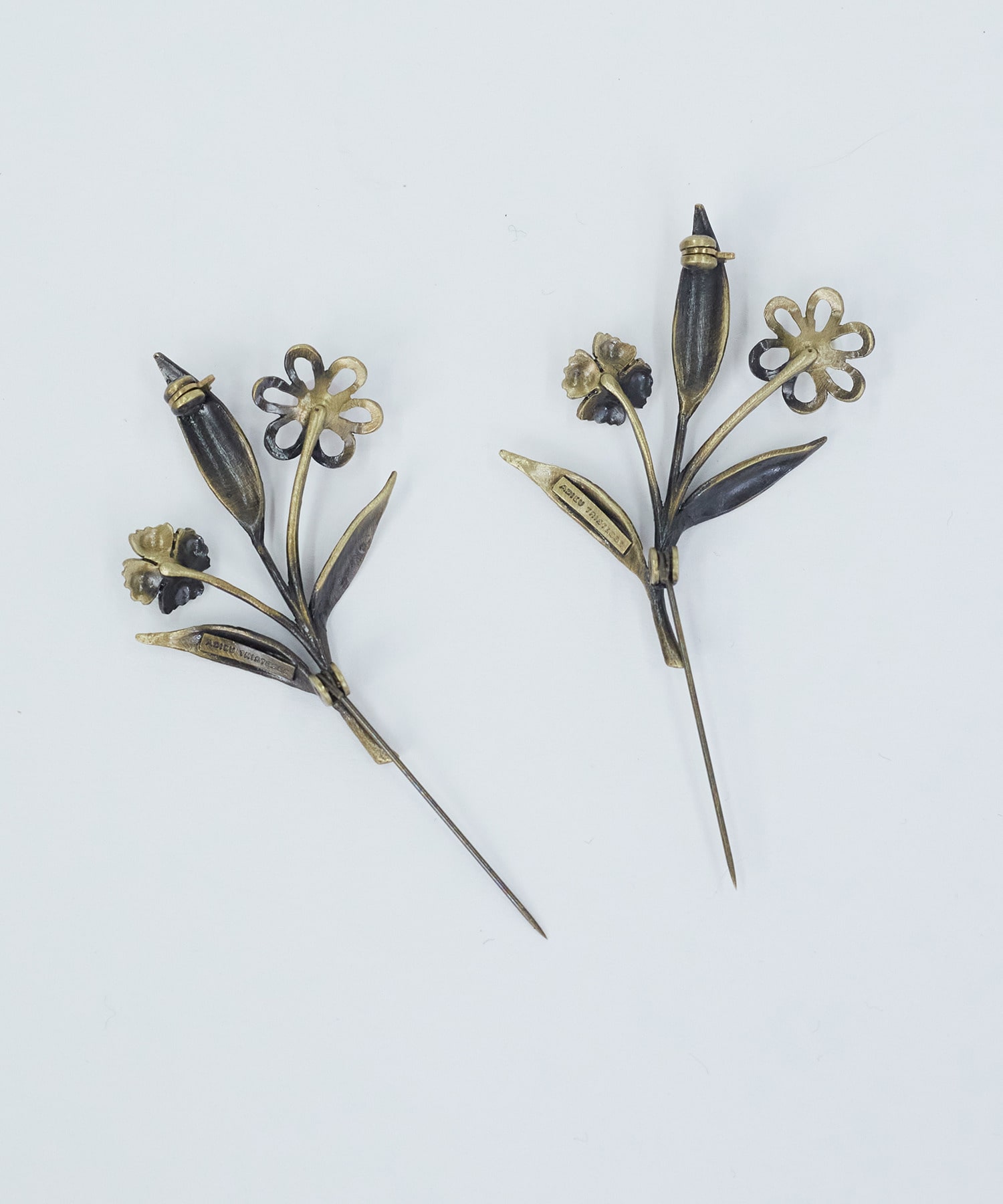 【ADIEU TRISTESSE】｜2BUY10%OFF・3BUY20%OFF｜ペアフラワーブローチ 詳細画像 マルチ 6