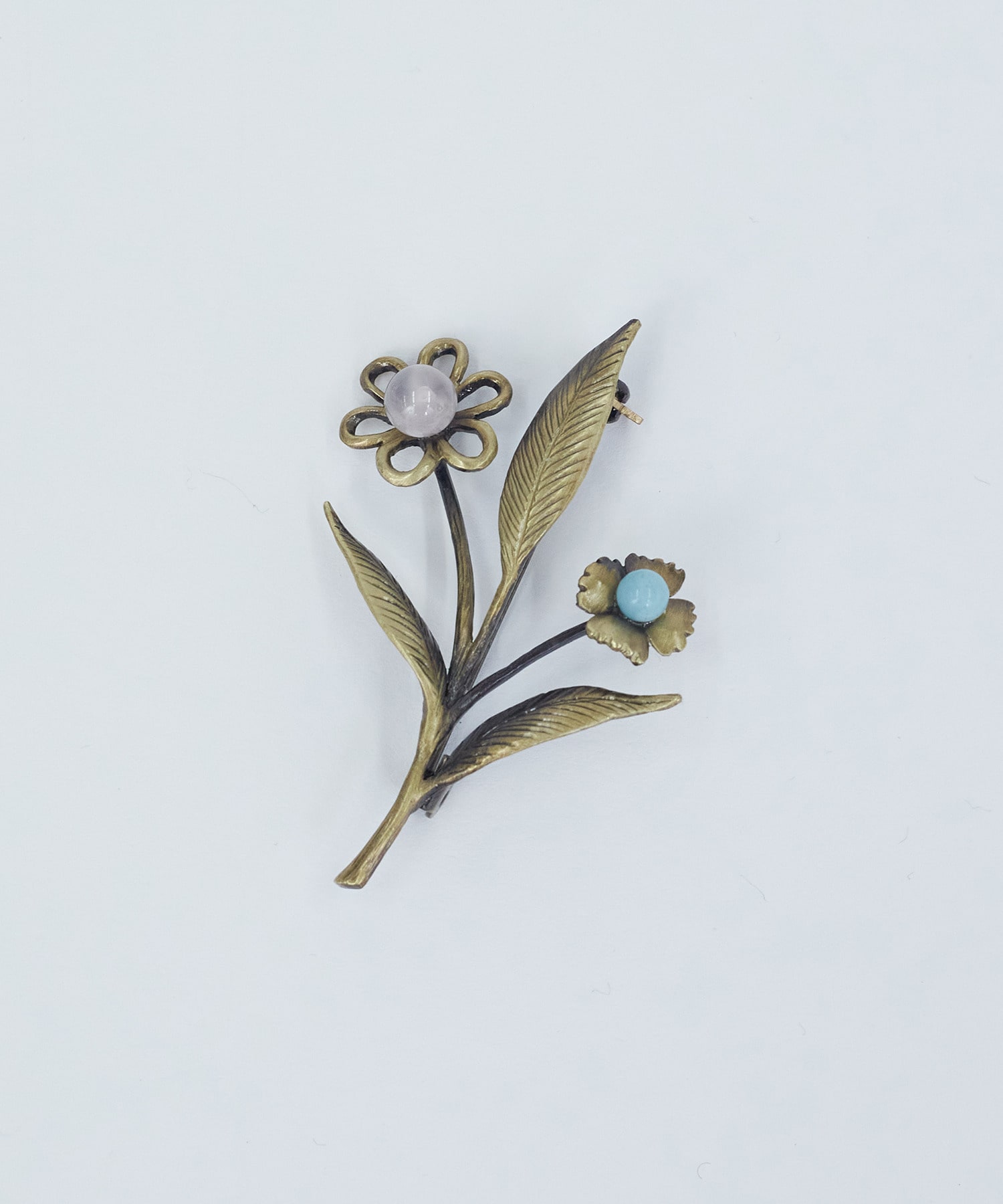 【ADIEU TRISTESSE】｜2BUY10%OFF・3BUY20%OFF｜ペアフラワーブローチ 詳細画像 マルチ 1