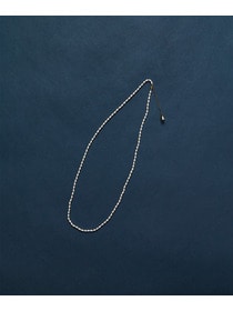 【ADIEU TRISTESSE】【クリスマスマルシェ】バロックガラスパールネックレス 詳細画像 オフホワイト 1