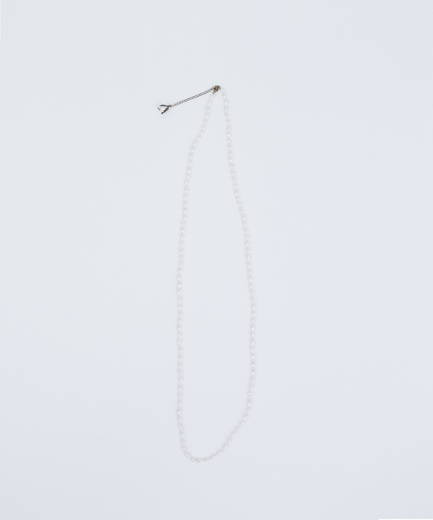 【ADIEU TRISTESSE】【クリスマスマルシェ】バロックガラスパールネックレス 詳細画像 オフホワイト 2