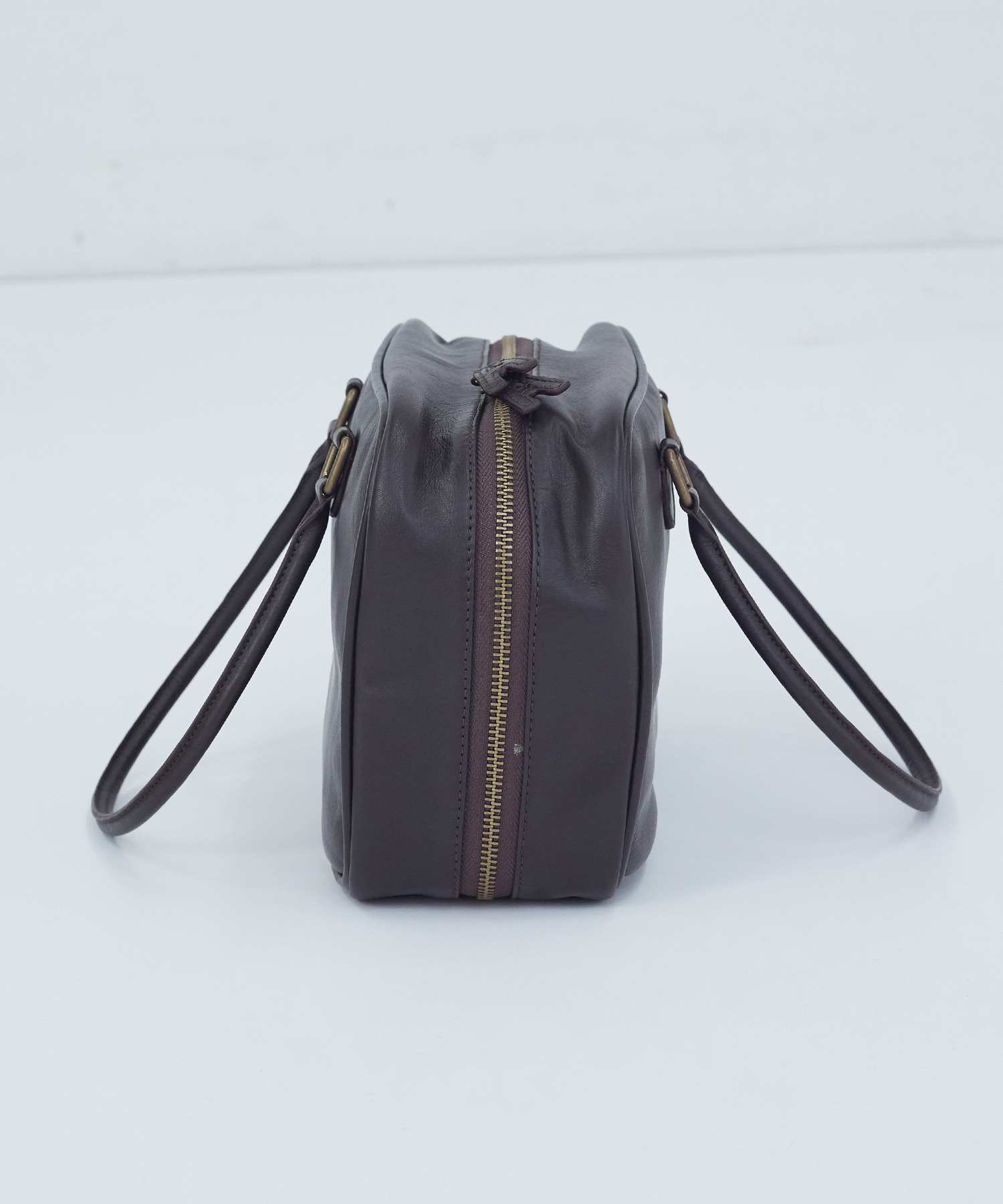 【ADIEU TRISTESSE】ボストンバッグ 詳細画像 ダークブラウン 10