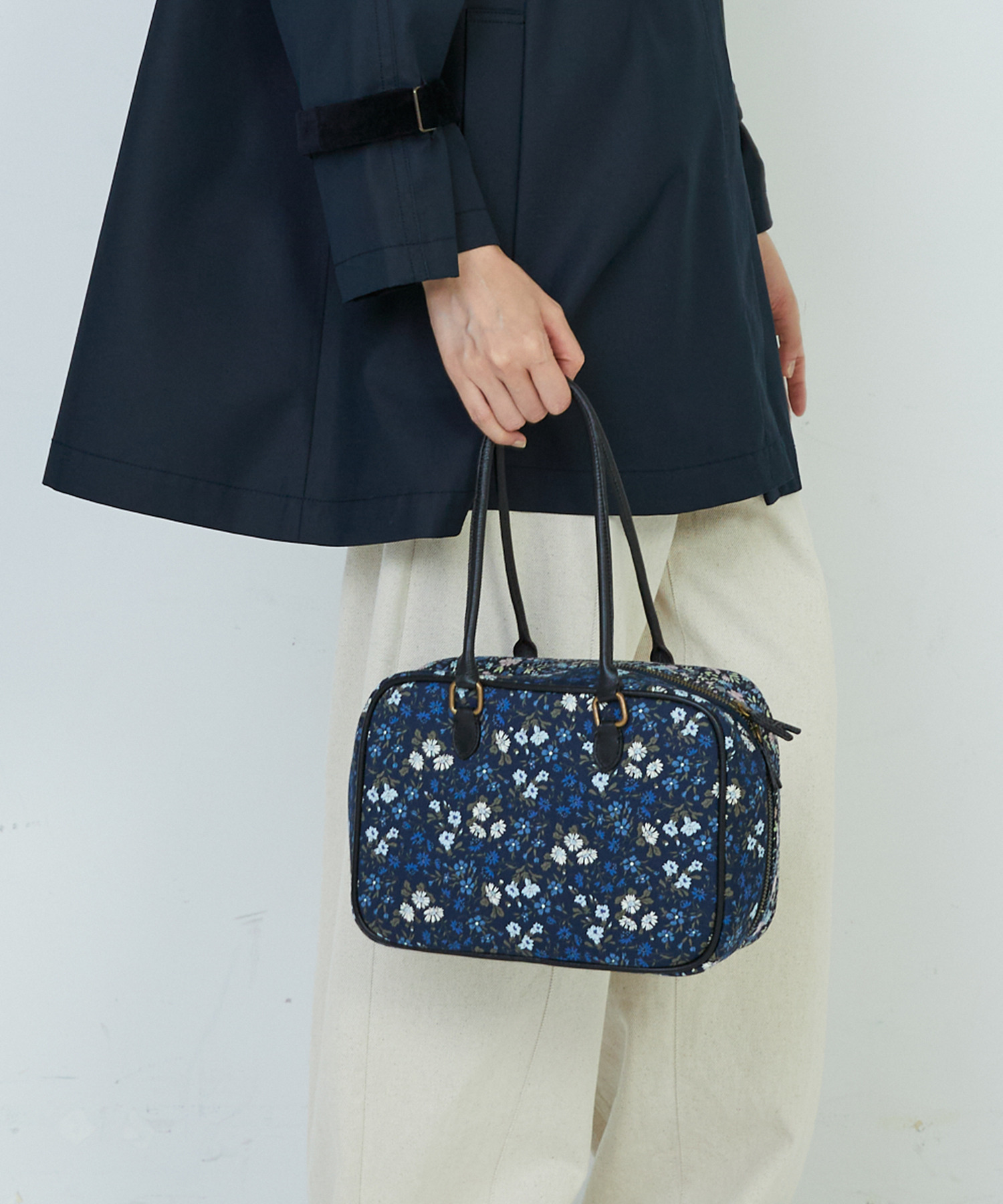 【ADIEU TRISTESSE】ボストンバッグ 詳細画像 ダークブラウン 6